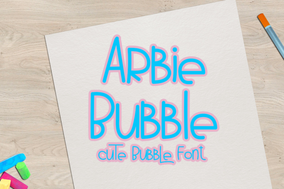 Arbie Bubble: The Playful Display Font for Engaging Editorial Design