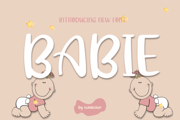 Babie Display Font for Small Business Branding