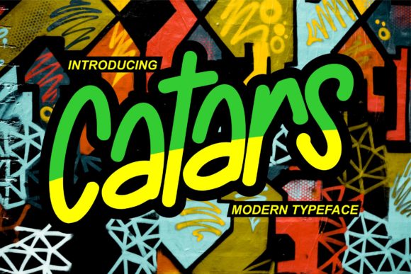 Catars: A Friendly Display Font for Memorable Branding