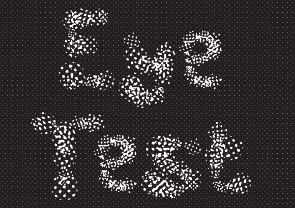 Eye Test Typeface for Editorial Design and Creative Projects