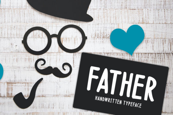 Father: A Classic Display Font for Handmade Branding