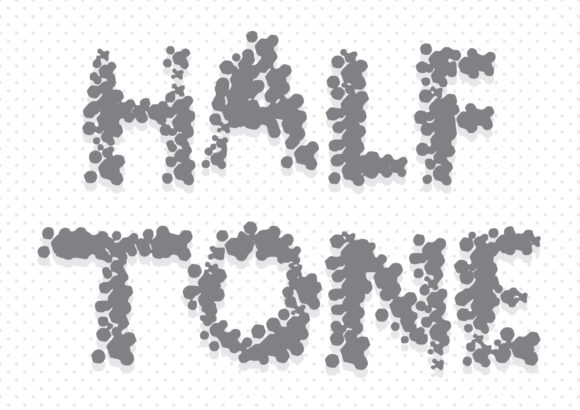 Half Tone Typeface Review: A Brush Pen Display Font for Bold Branding