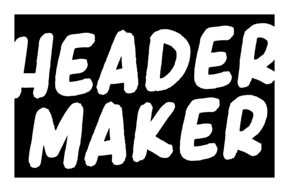 Header Maker Typeface Review for Handmade Product Branding