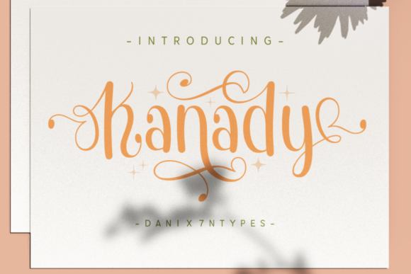Kanady Display Font for Modern Web Design