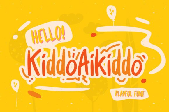 Kiddo Aikiddo: A Playful Display Font for Editorial Branding