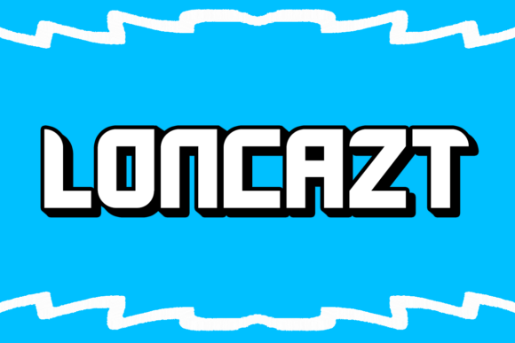 Loncazt Bold Display Font for High-Impact Social Media Graphics