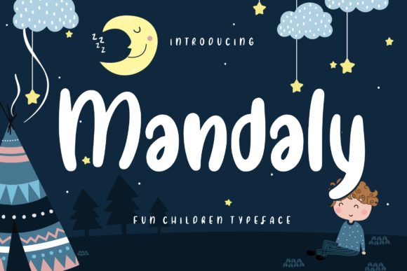 Mandaly Display Font Review for Small Business Branding