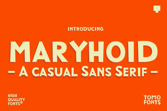 Maryhoid Typeface Review: Bold Display Fonts for Versatile Branding