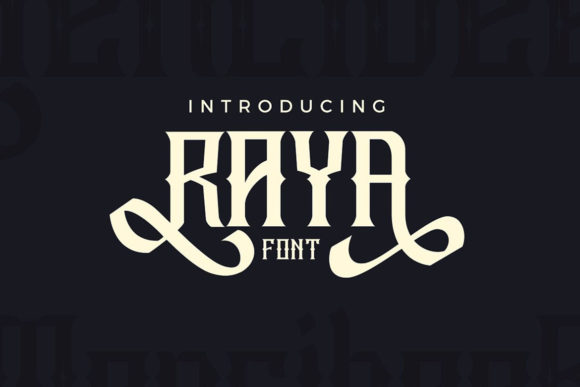 Raya Display Font Review for Campaign Design