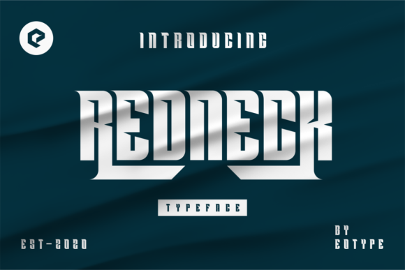 Redneck Typeface: A Unique Display Font for Bold Brand Identity