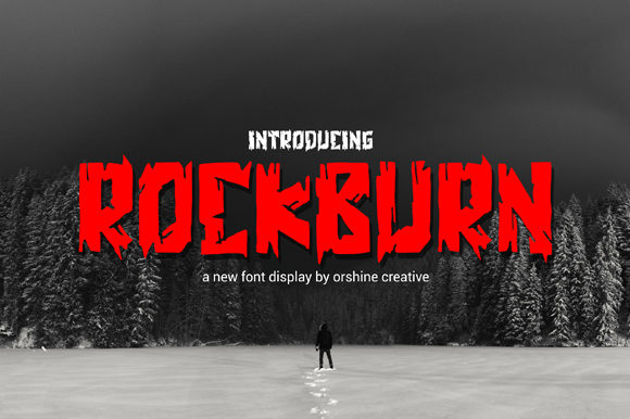 Rockburn Display Font for Bold Editorial Headings