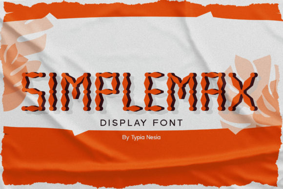 Simplemax Display Font for Modern Web Design