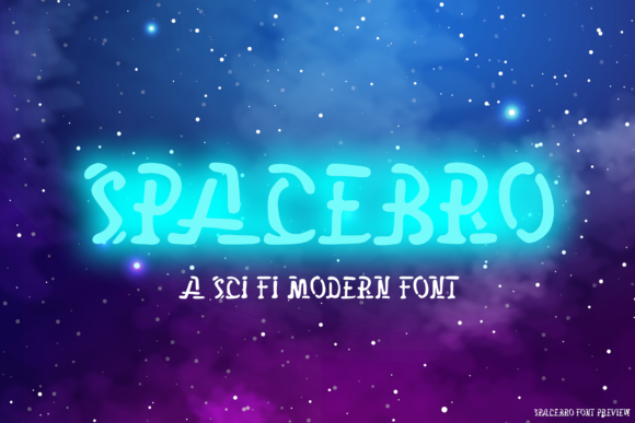 SpaceBro: A Modern Display Font for Futuristic Editorial Design