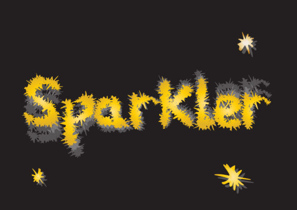 Sparkler Display Font for Scroll-Stopping Social Media Graphics