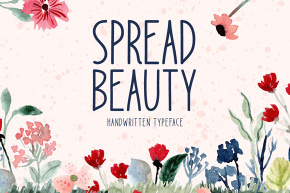 Spread Beauty Typeface: Elevate Brand Visuals
