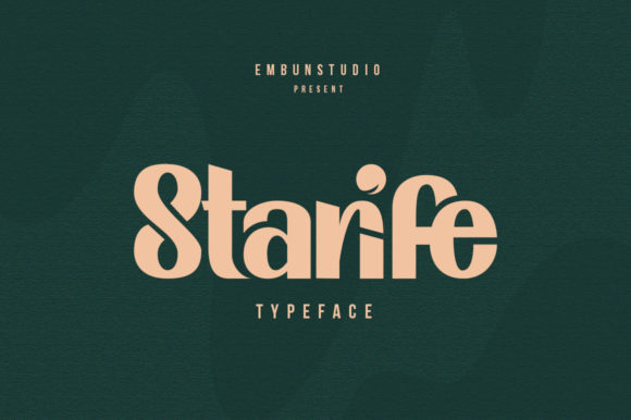 Starife Display Font Review for Social Campaigns