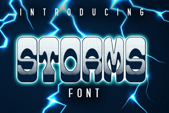 Storms Font Review: Bold Display Design