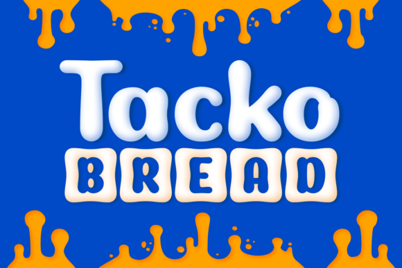 Tackto Bread: A Unique Display Font for Editorial Design