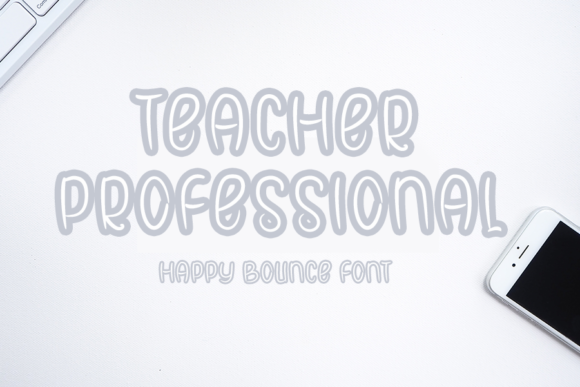 Teacher Professional Typeface for Modern Web Design