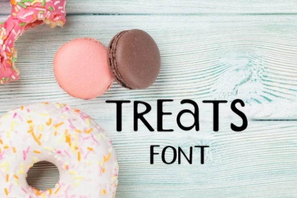 Treats: A Great Display Font for Personalized Branding Projects