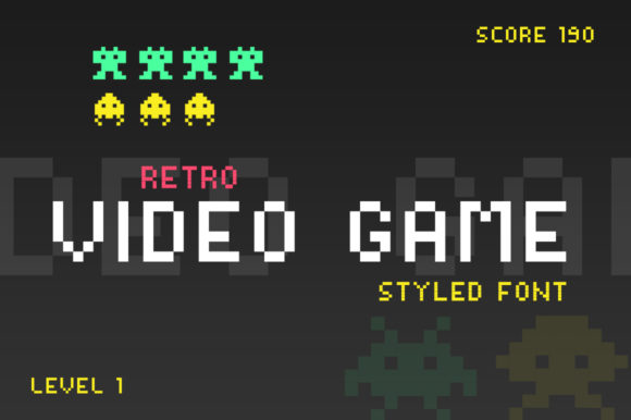 Video Game Typeface Review: Abstract Display Fonts for Editorial Design