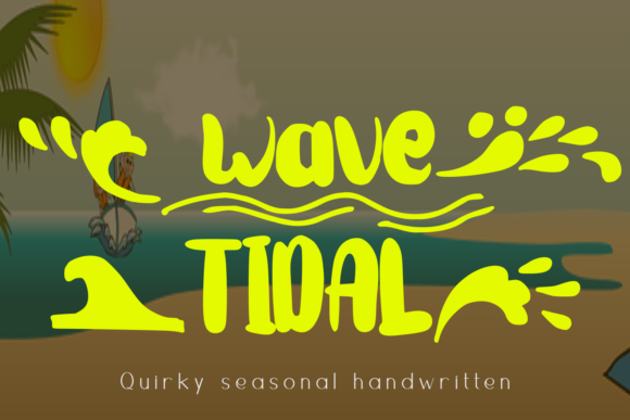 Wave Tidal: A Sweet and Chunky Display Font for Modern Web Design