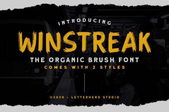 Winstreak: Bold Display Fonts for Standout Small Business Branding
