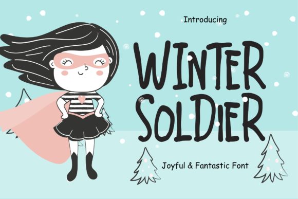 Winter Soldier Font: A Joyful Display Typeface for Branding